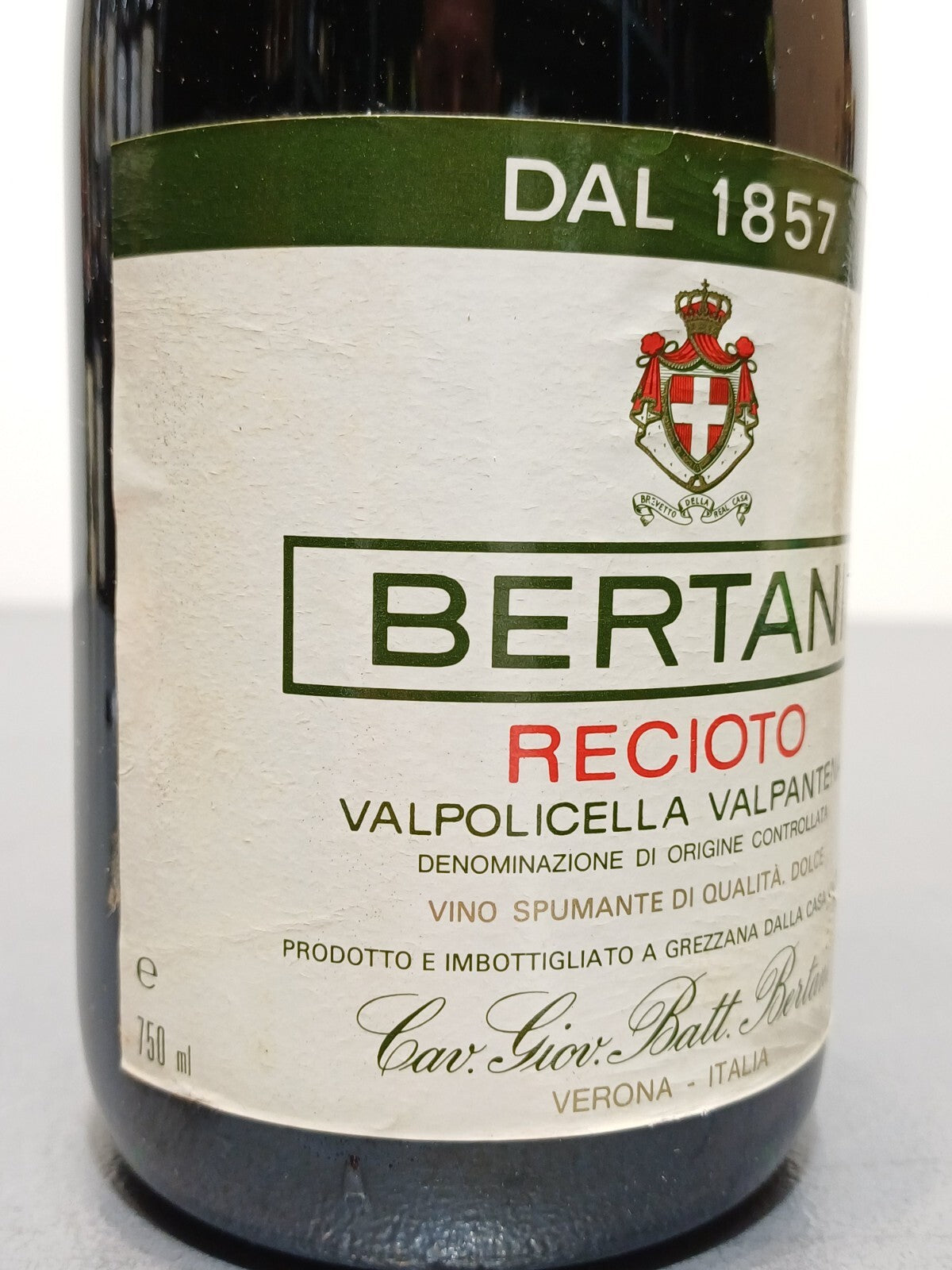 Bertani 1981 Riserva Recioto Della Valpolicella Vino Spumante bott.75 cl
