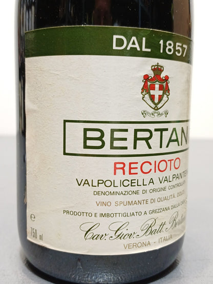 Bertani 1981 Riserva Recioto Della Valpolicella Vino Spumante bott.75 cl