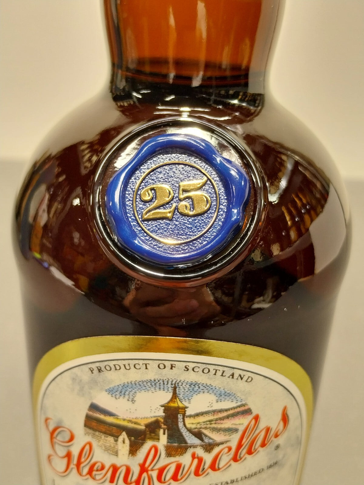 Whisky Glenfarclas 25 Years Old Single Highland Malt anni 90 bott.75 cl
