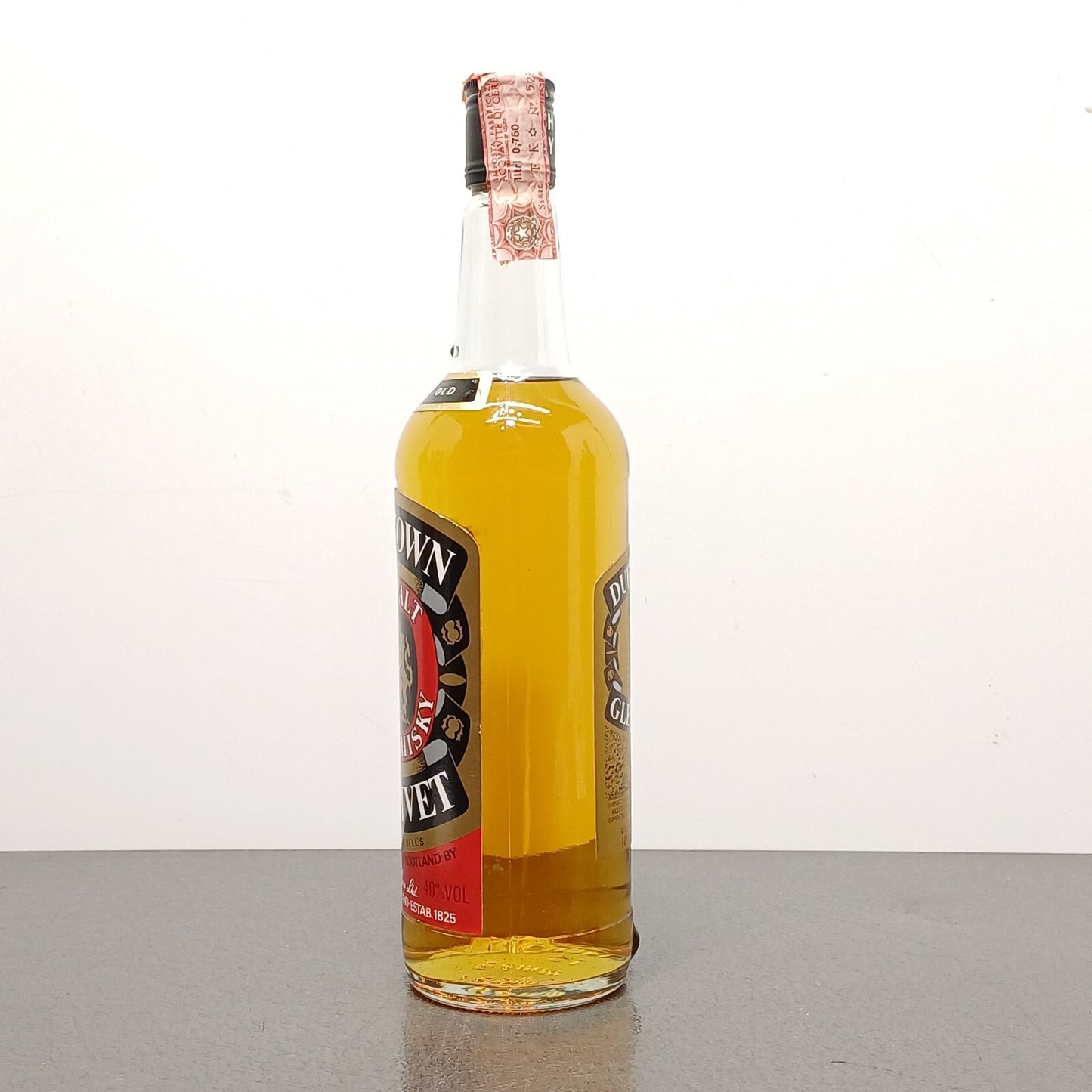 Whisky Dufftown 8 years Glenlivet 1980s Pure Malt Scotch Whisky bott.75 cl 40 %