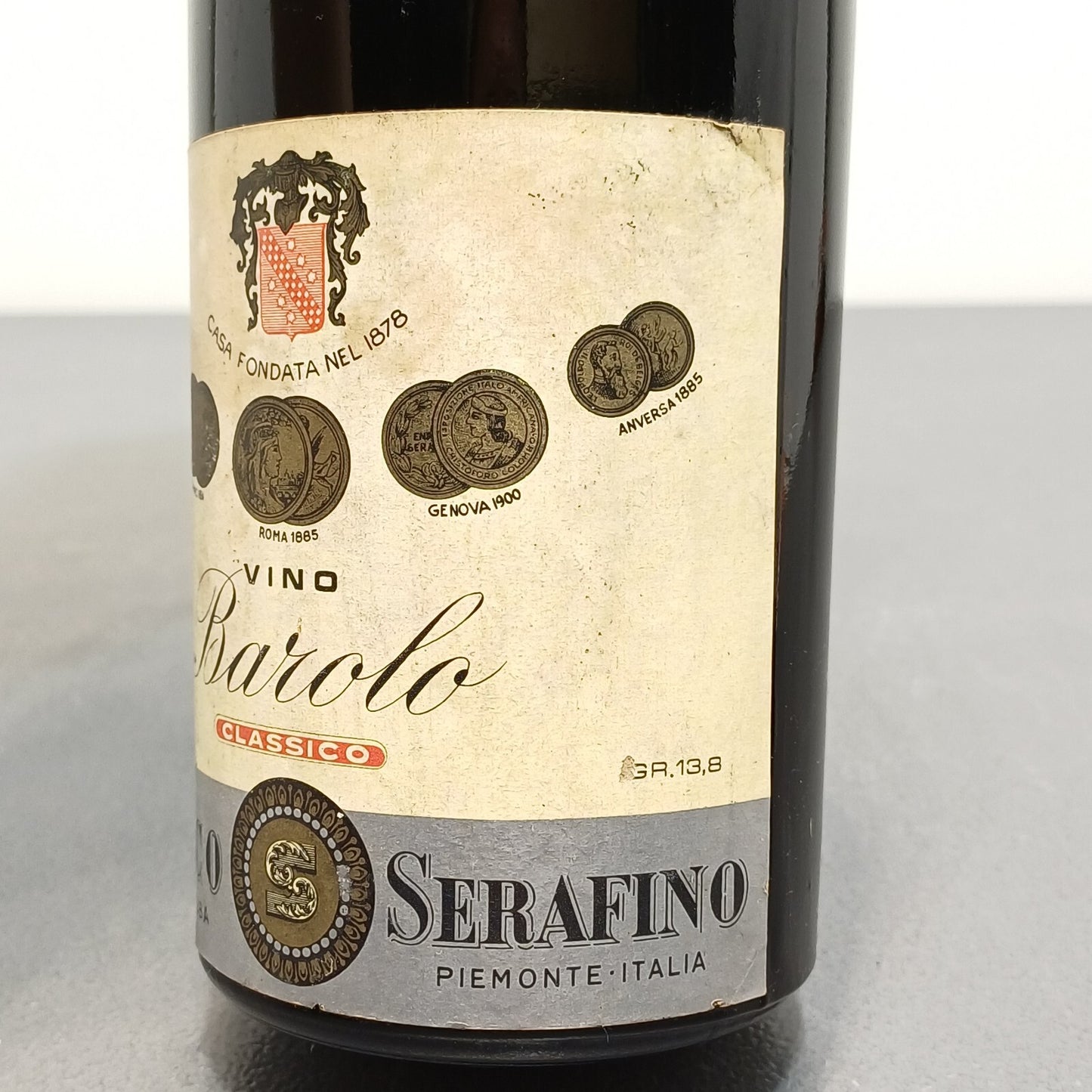 Barolo 1958 Enrico Serafino bott. 70 cl 13.8%