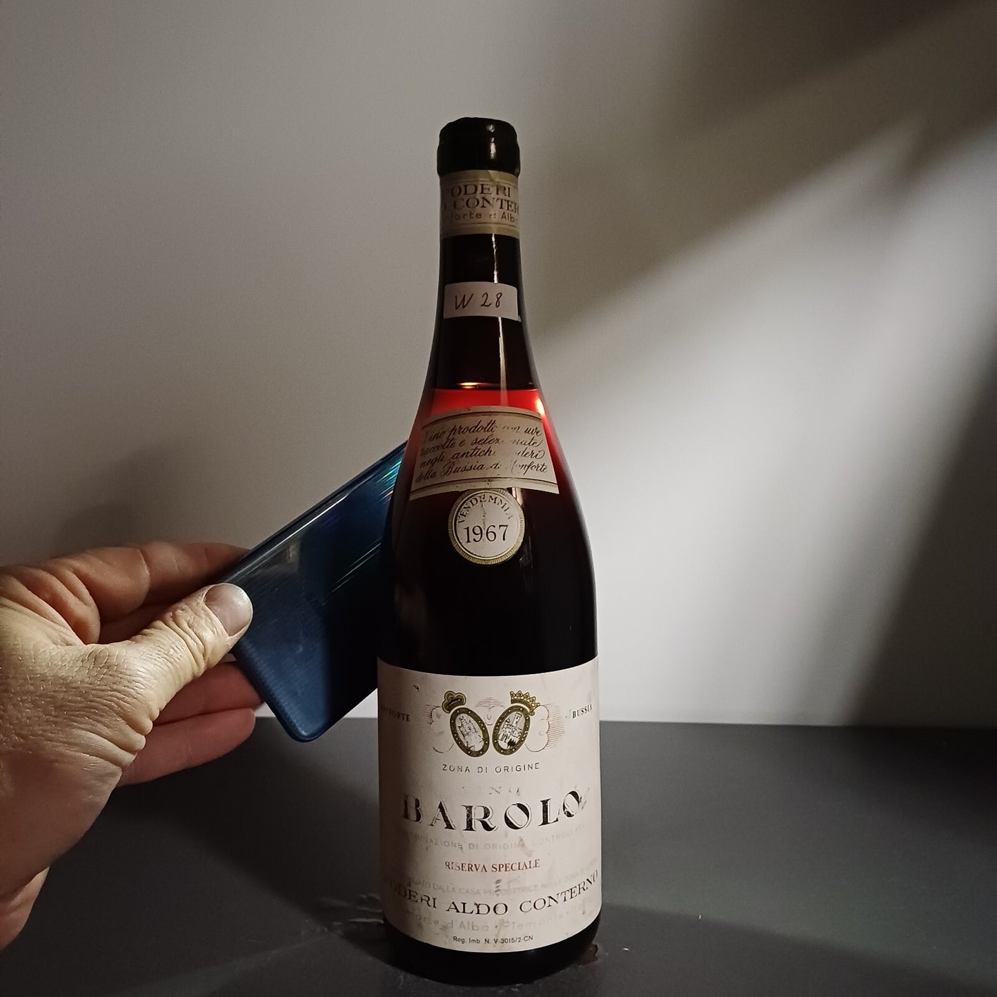 Barolo Aldo Conterno 1967 Bussia Riserva Speciale Monforte D'alba bott. 72 cl