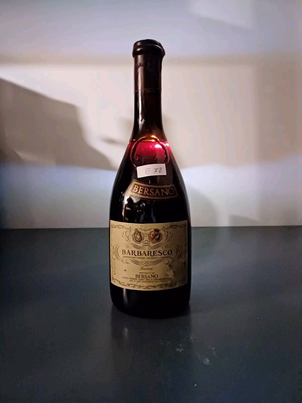 Barbaresco 1982 Bersano Riserva bott..75 cl