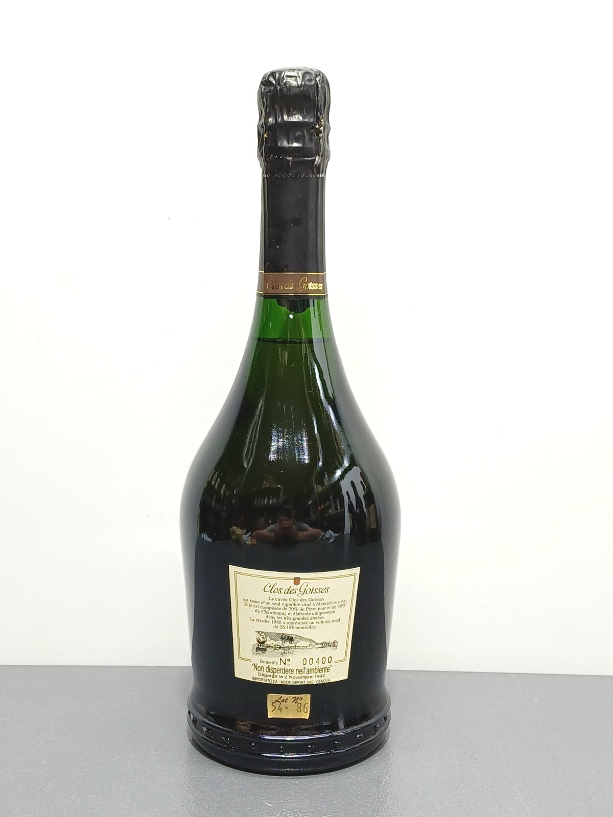 Champagne Philipponnat Clos Des Goisses 1986 bott.75 cl 13%