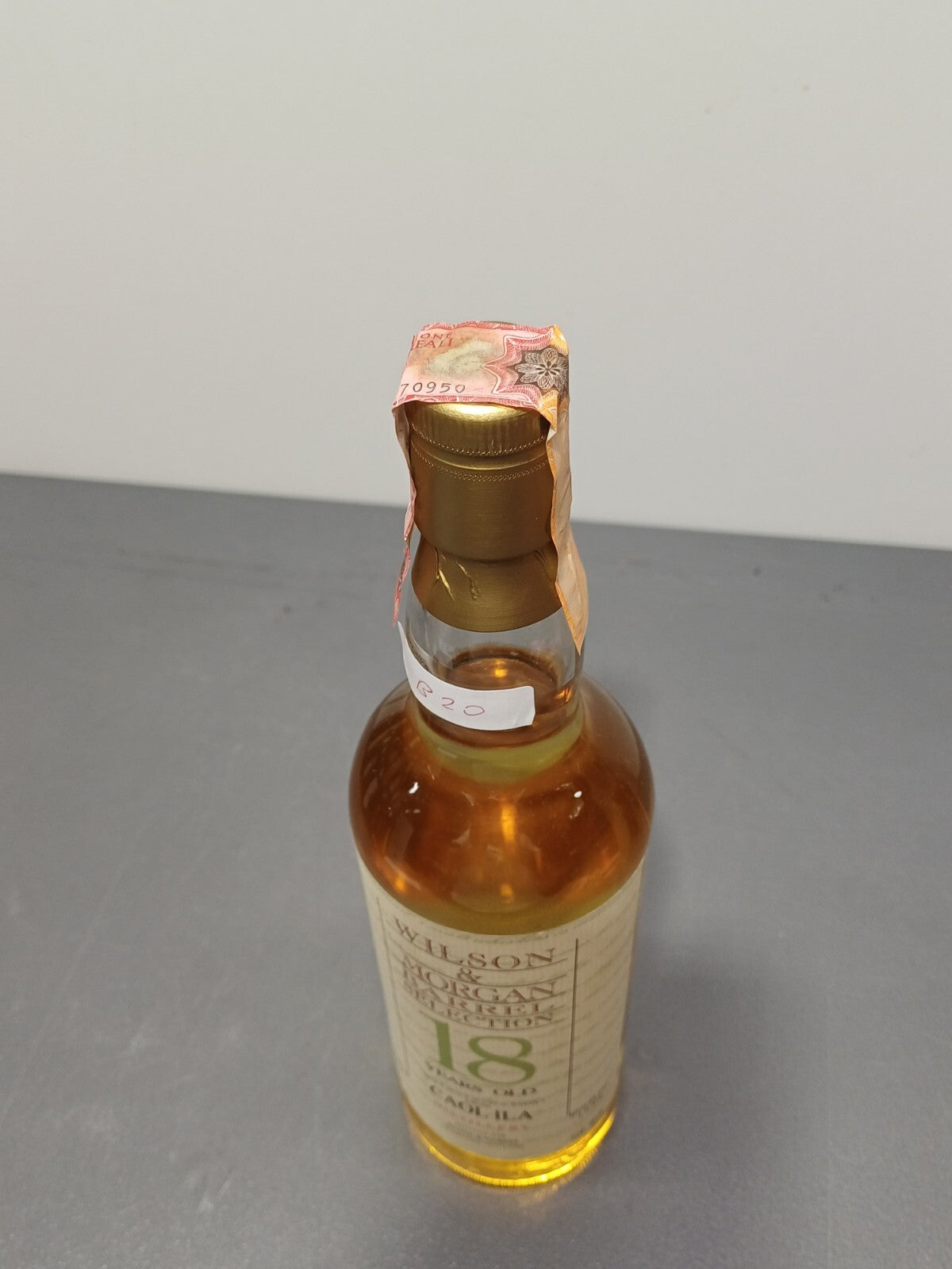 Whisky Coal ILa 1980 Wilson Barrel Selection 18 years b.70 cl Imbottigliato 1998