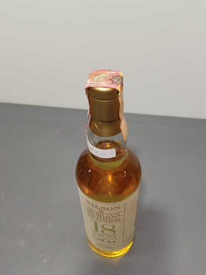 Whisky Coal ILa 1980 Wilson Barrel Selection 18 years b.70 cl Imbottigliato 1998