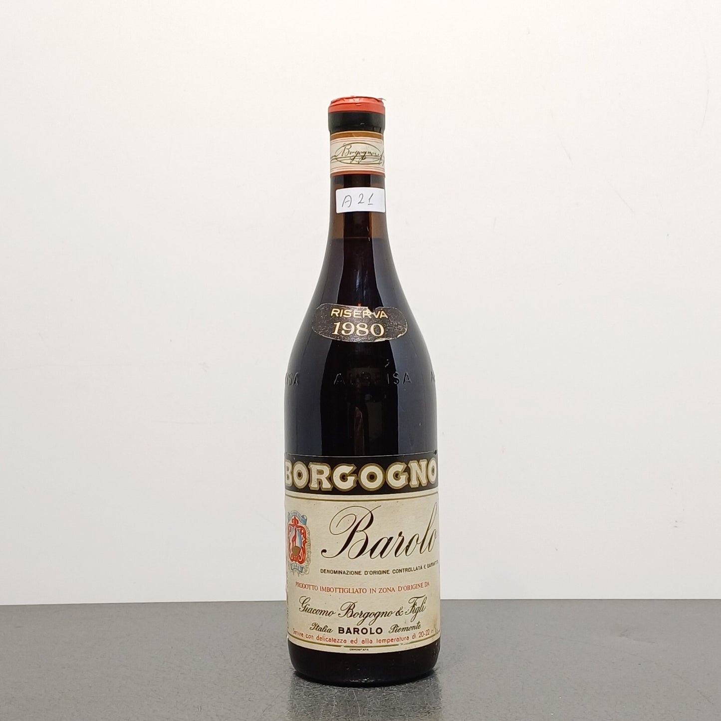 Barolo Borgogno 1980 Riserva bott.75 cl 13.5%