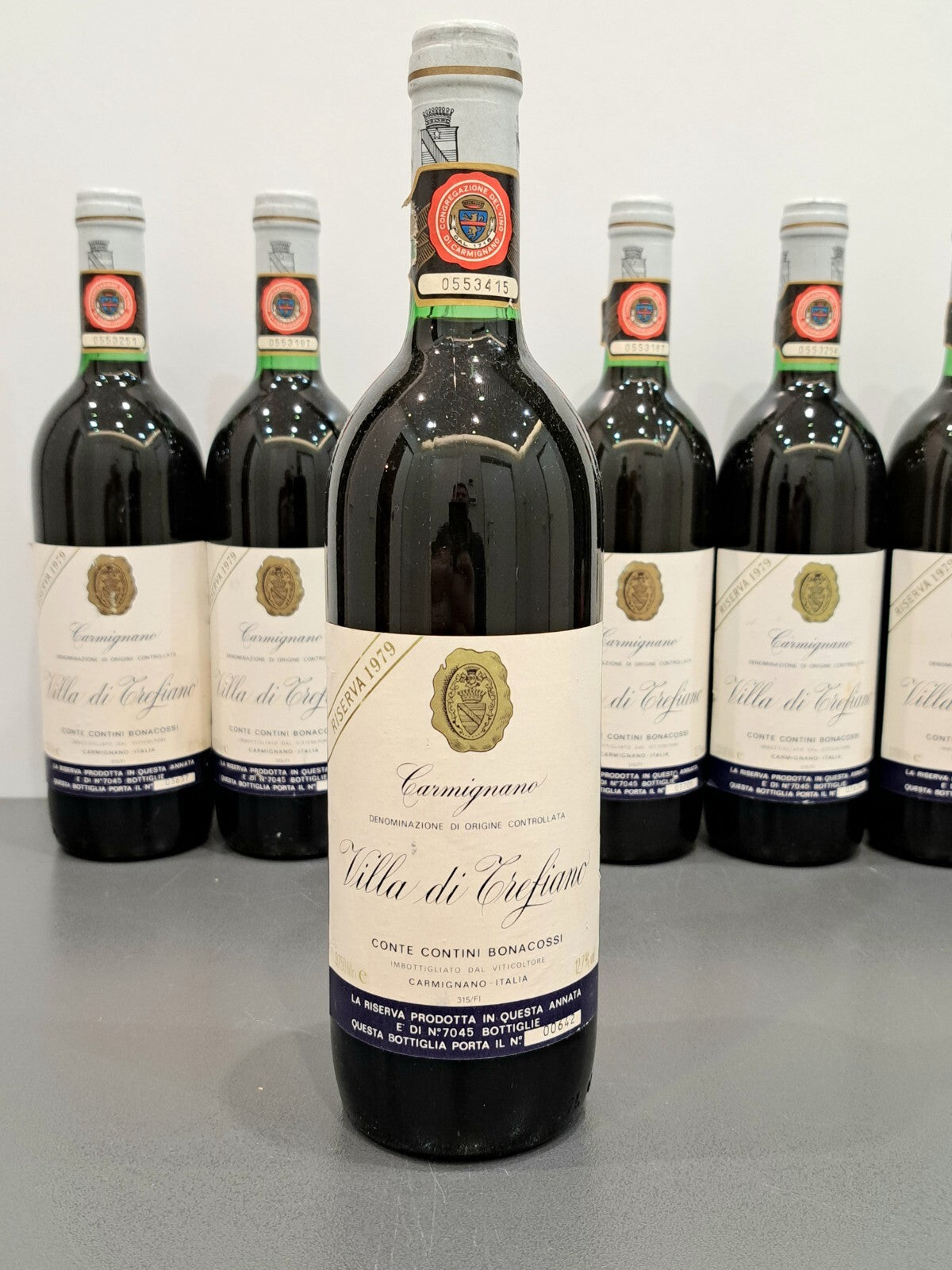 Carmignano Villa Di Trefiano Riserva 1979 Contini Bonacossi bott. 75 cl