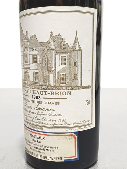 Chateau 1993 Haut-Brion Pessac Leognan Bordeaux 75 cl