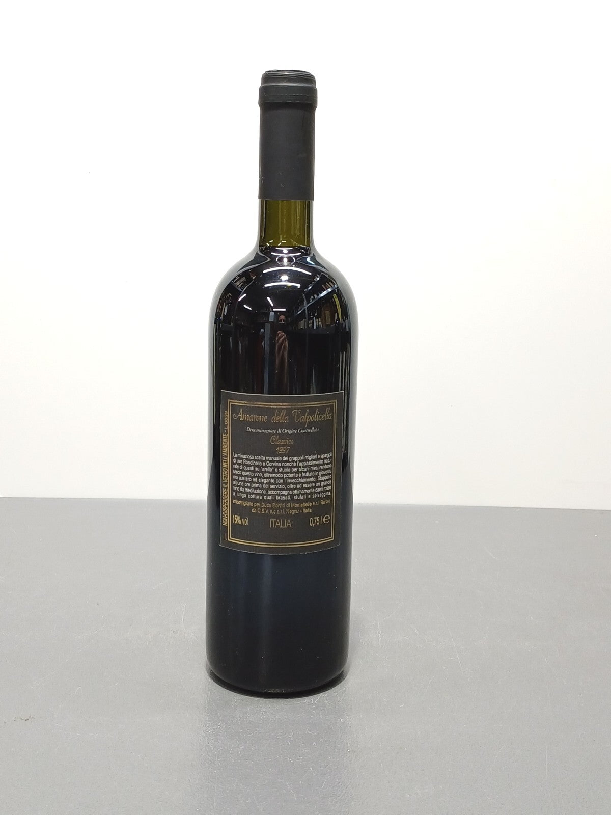 Amarone 1997 Duca Bortini Di Montebello Della Valpolicella Classico 75 cl