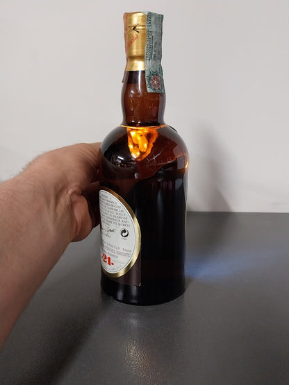 Whisky Glenfarclas 21 Years Old Single Highland Malt anni 90 bott.0.75 cl