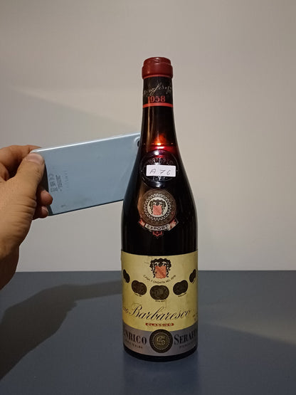 Barbaresco Enrico Serafino  1958 bott..70 cl 13,5%
