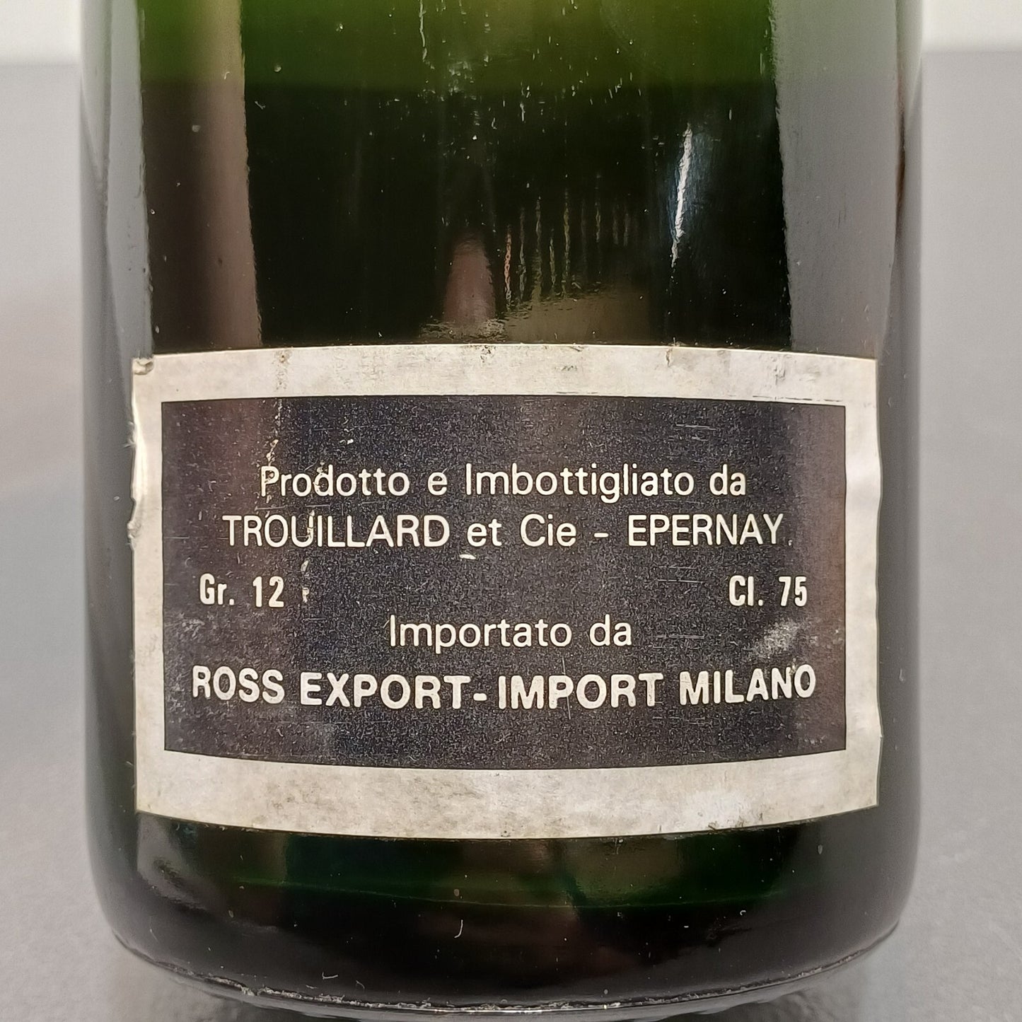 Champagne Trouillard 1973 ReneTellier Brut Blanc De Blancs Epernay bott. 75 cl