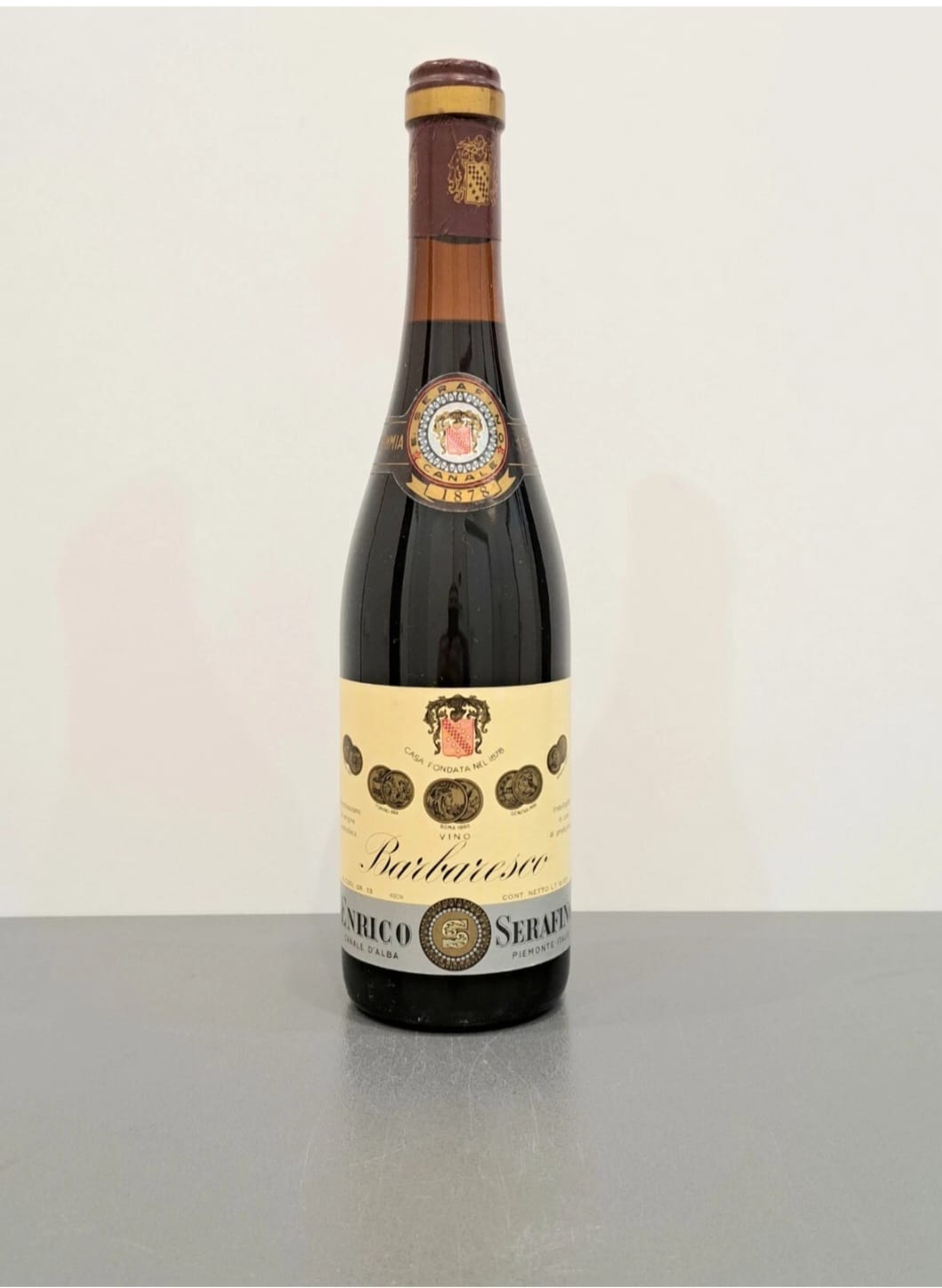 Lotto 6 bottles Barolo, Barbaresco, Spanna 1955/58/61