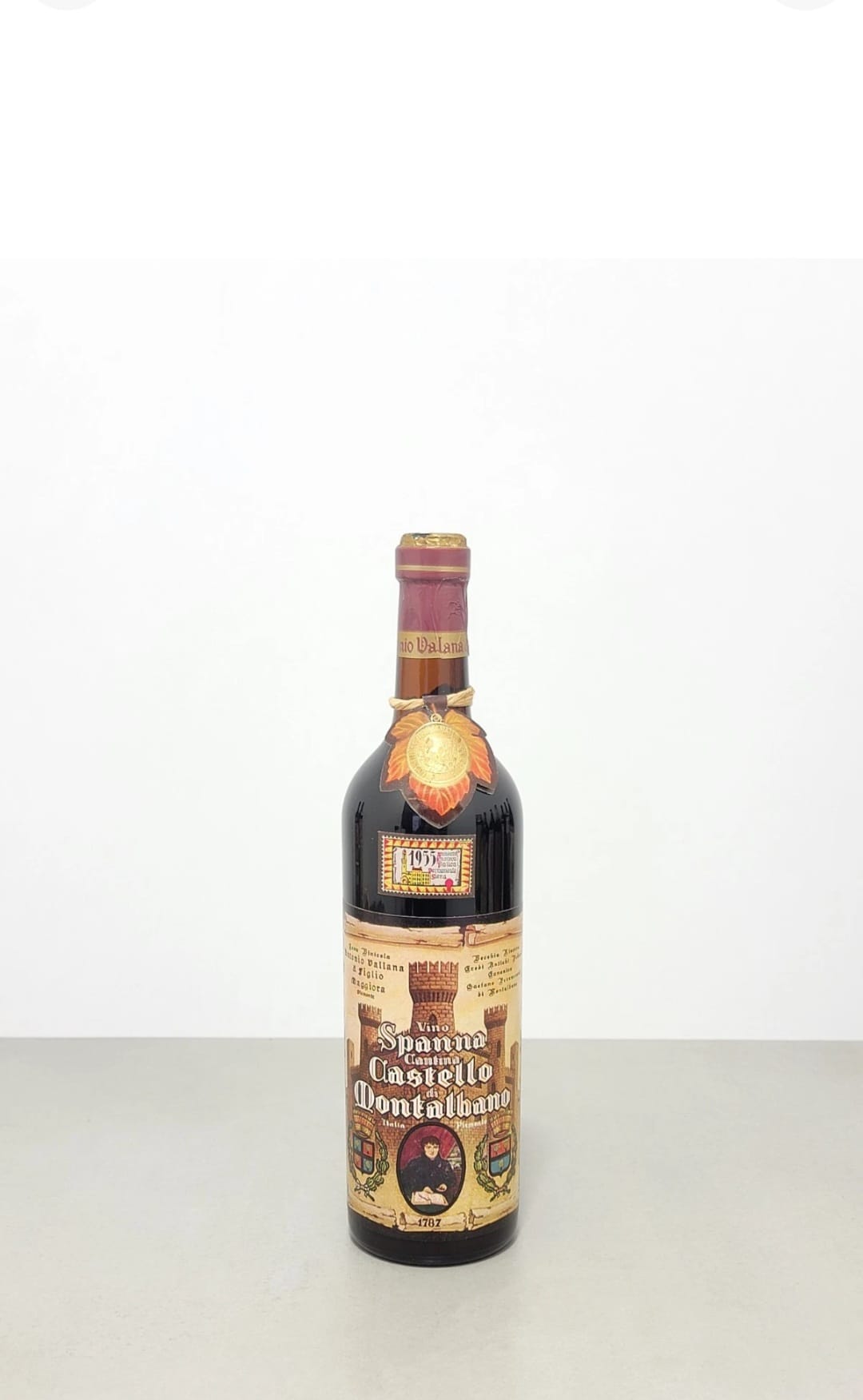 Lotto 6 bottles Barolo, Barbaresco, Spanna 1955/58/61