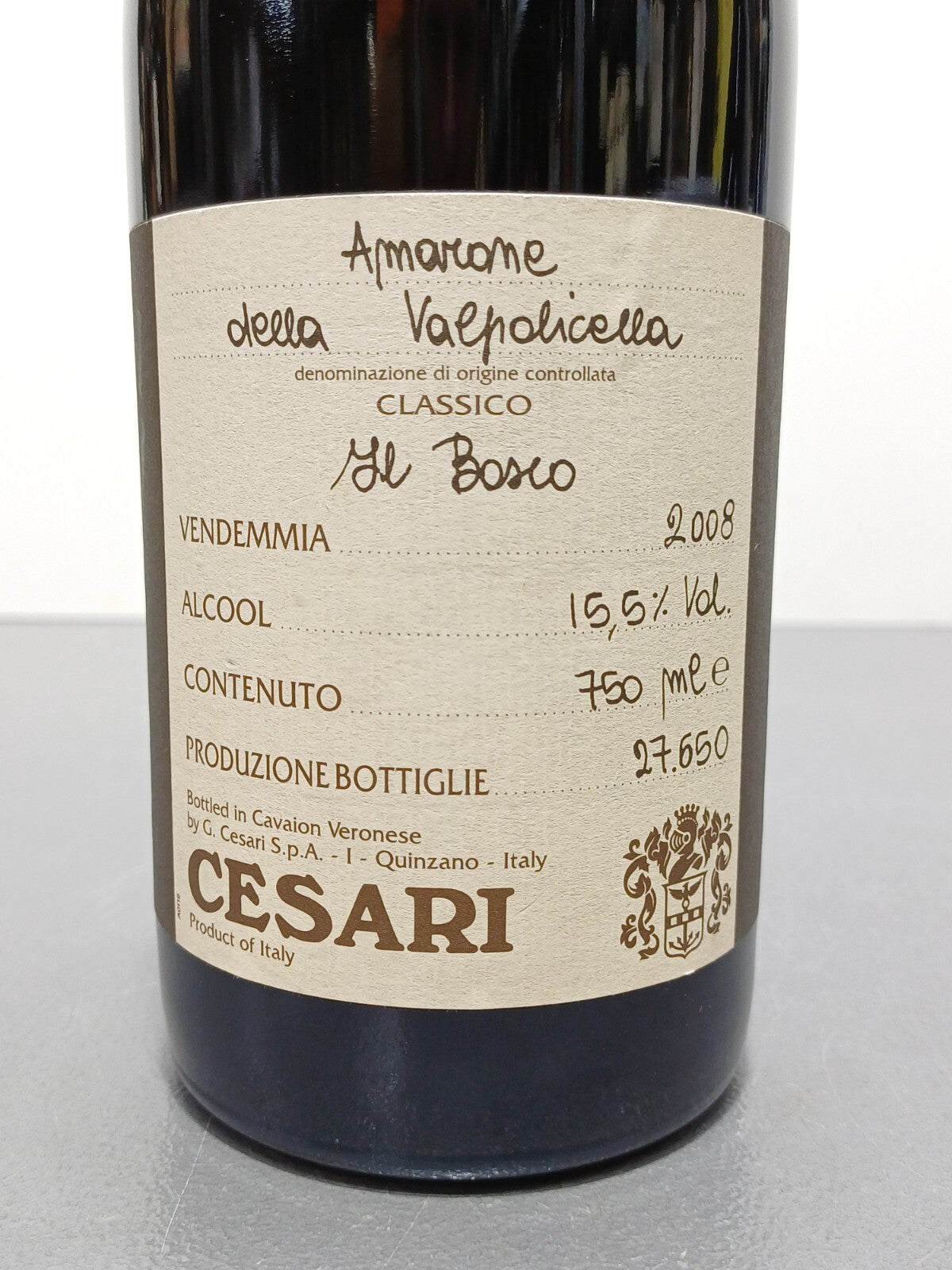 Cesari Il Bosco Amarone della Valpolicella Classico 2008 - 75 cl
