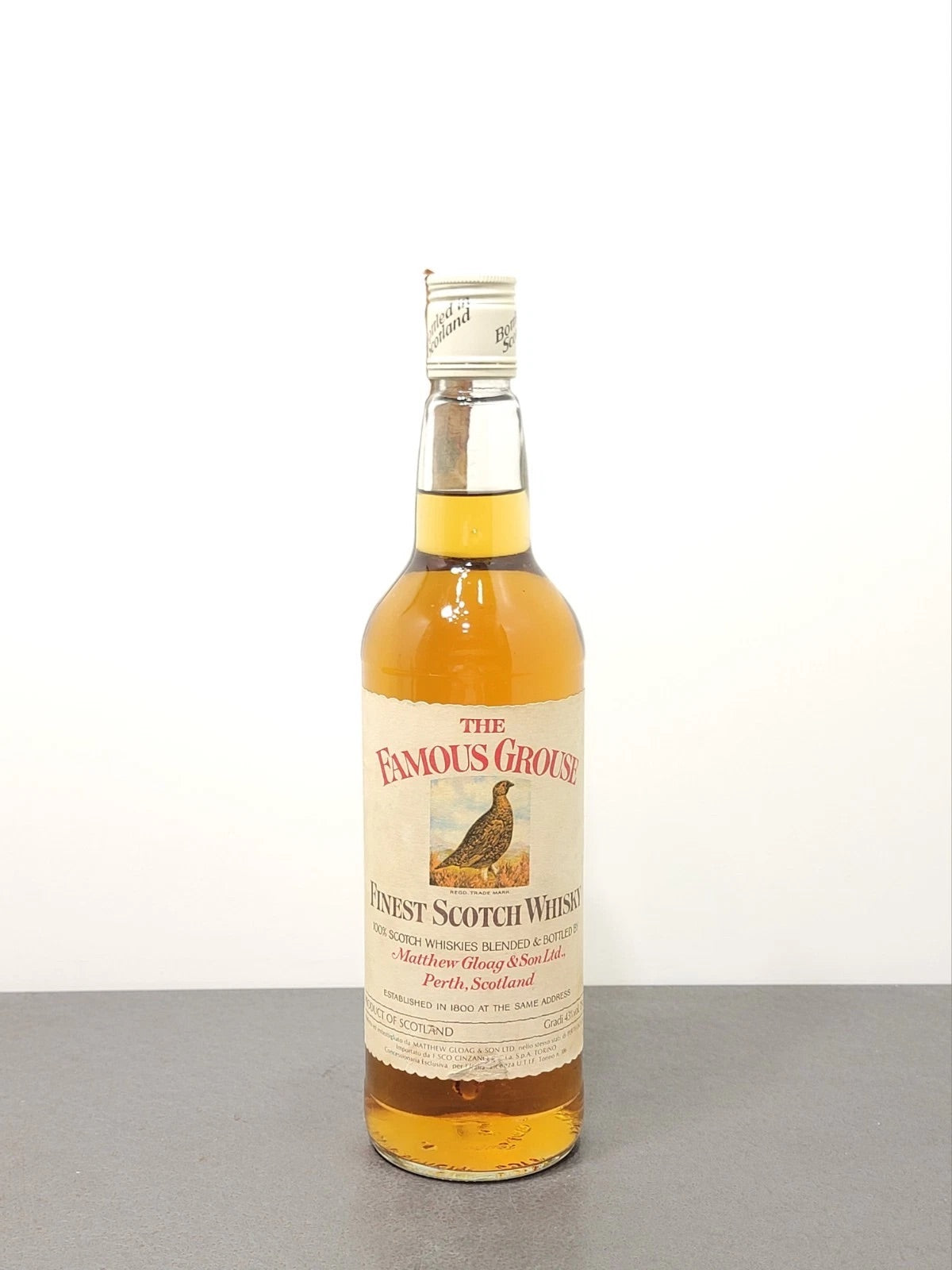 THE FAMOUSE GROUSE - Finest Scotch Whisky Matthew Gloag