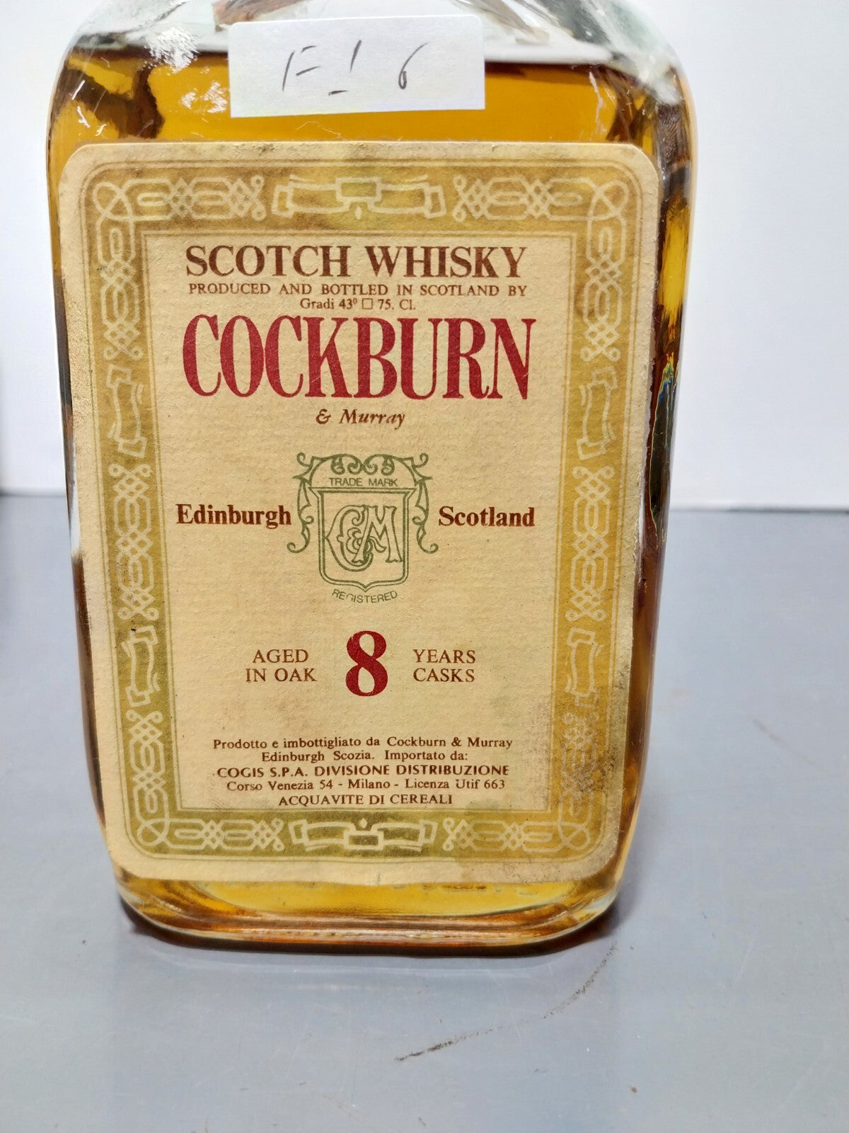 Cockburn & Murray Scotch Whisky 8 Anni - 75 cl
