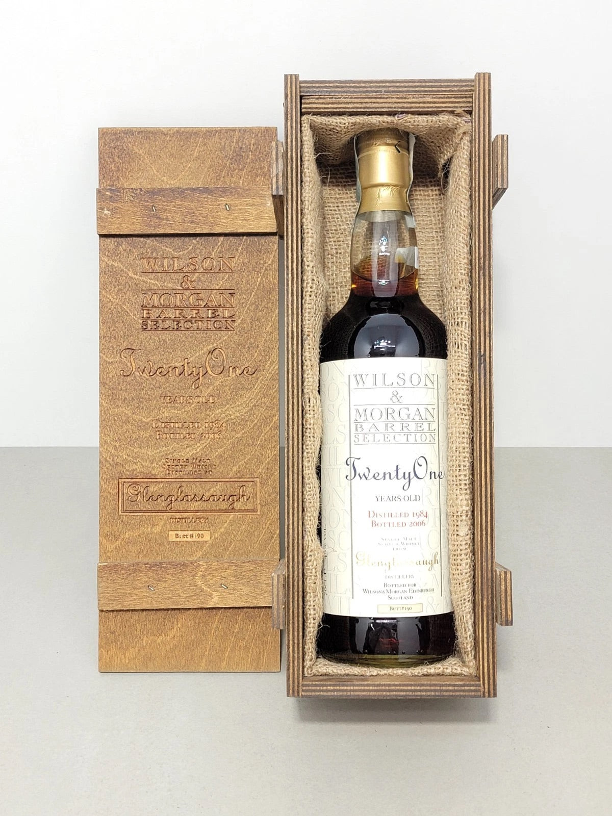 Whisky Glenglassaugh 22 years 1984 Imbottigliato 2006 Wilson & Morgan 70 cl 46%