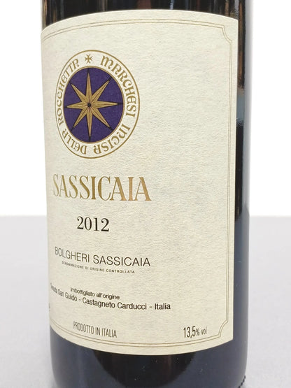 Sassicaia 2012 Magnum Tenuta San Giudo 1.5 Lt