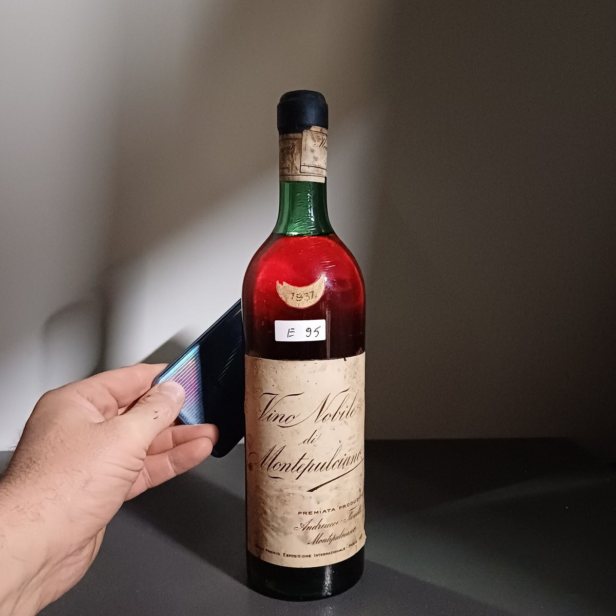 Vino Nobile di Montepulciano Andreuci Fanetti 1937 - 75 cl
