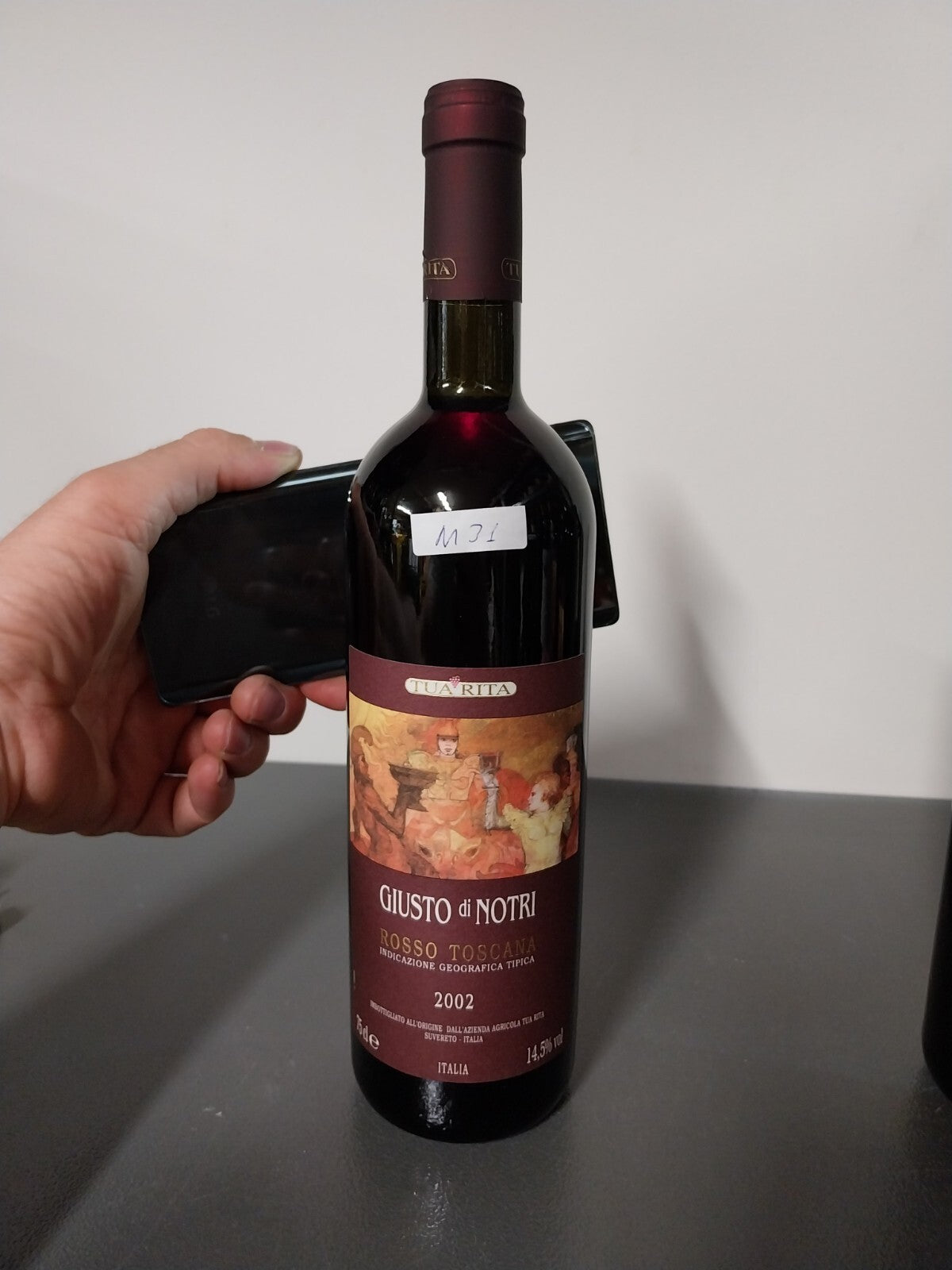Tua Rita Giusto di Notri Rosso Toscano 2002 - 75 cl