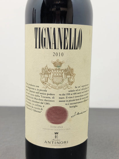 Tignanello Marchesi Antinori 2010 bott. 75 cl 14%