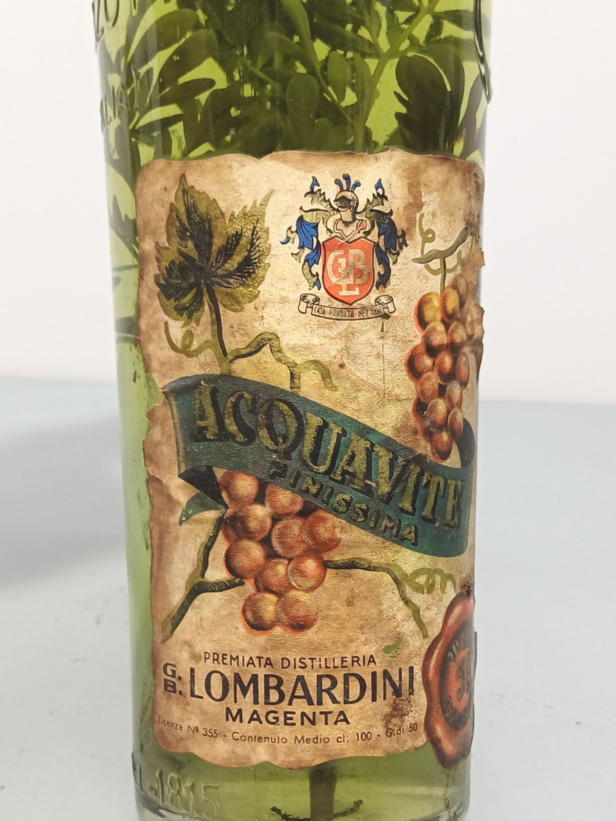 G.B. Lombardini Acquavite Finissima 1952 - 100 cl