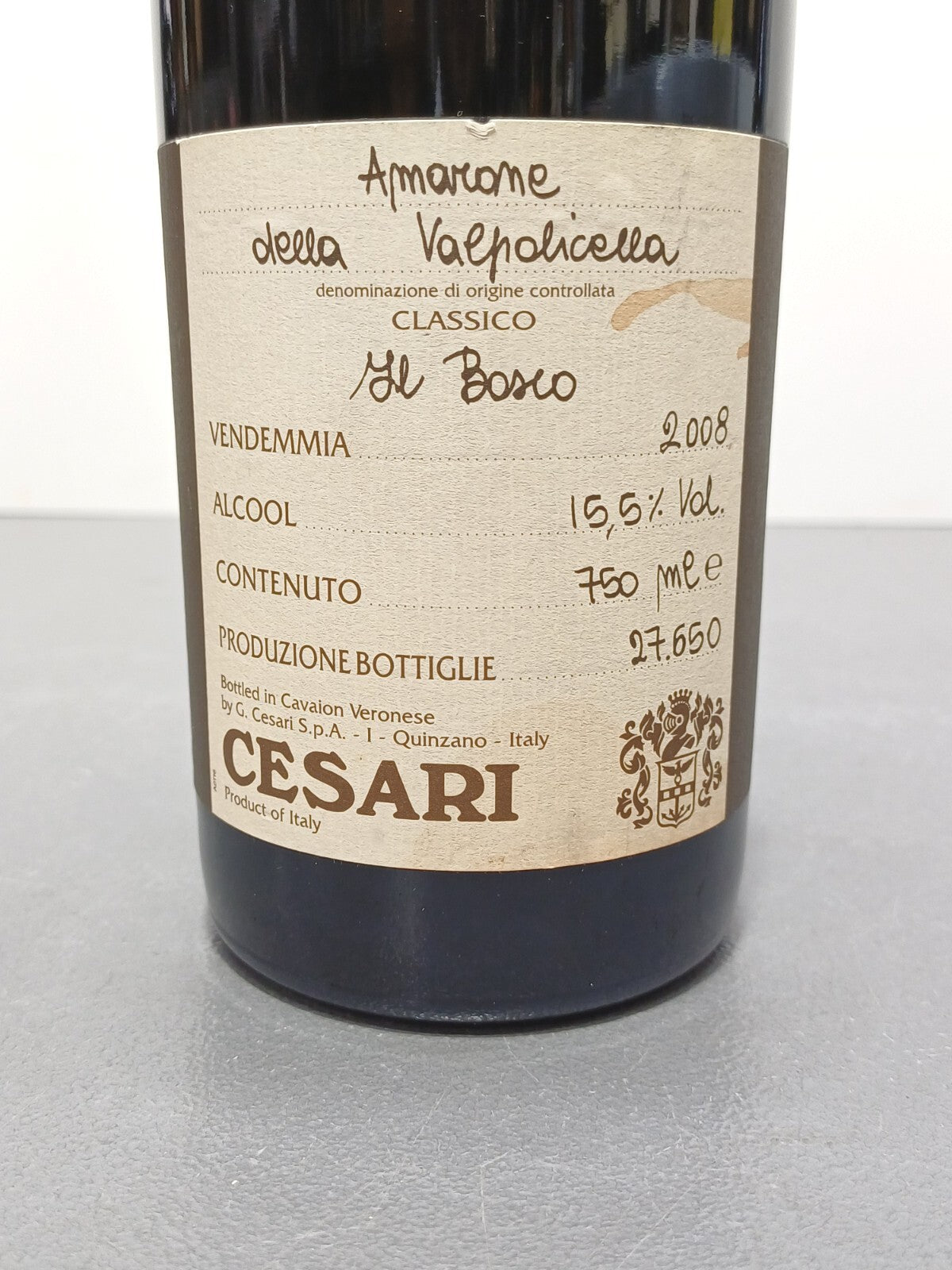 Cesari Il Bosco Amarone della Valpolicella Classico 2008 - 75 cl