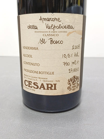 Cesari Il Bosco Amarone della Valpolicella Classico 2008 - 75 cl