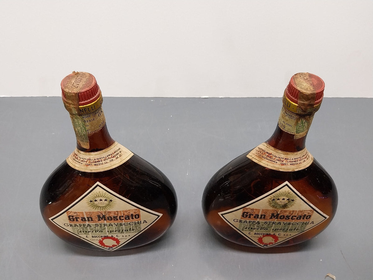 Grappa Bocchino Stravecchia Gran Moscato Riserva Speciale 1950s - 100 cl