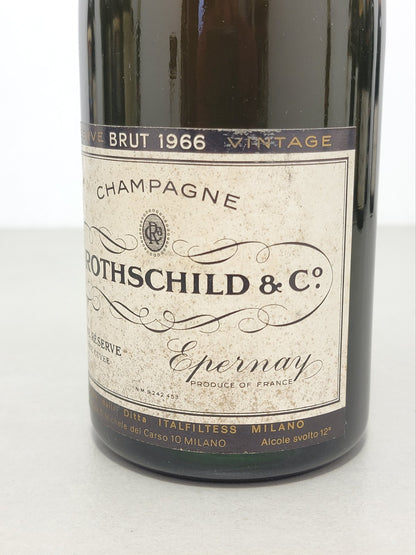 Champagne A. Rothschild & Co Grande Réserve 1966 - 77 cl