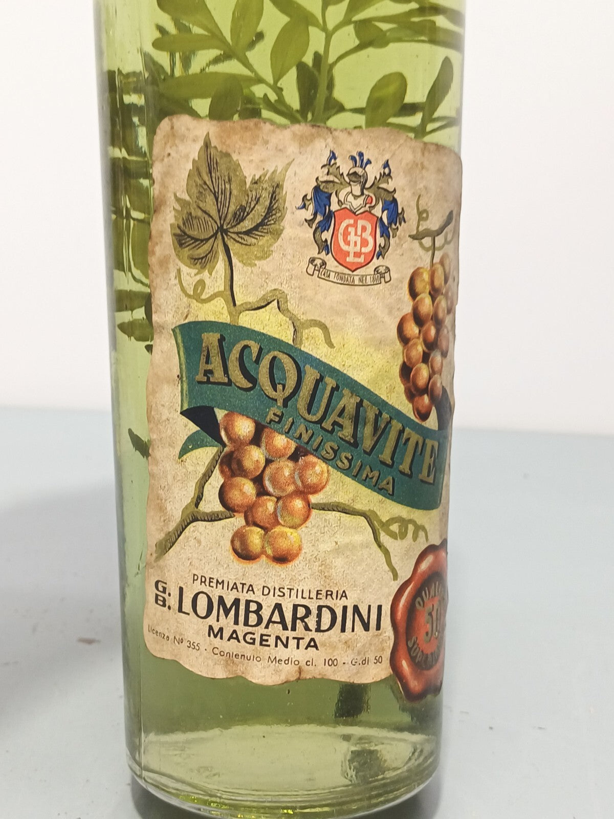 G. B. Lombardini Acquavite Finissima 1950 - 100 cl