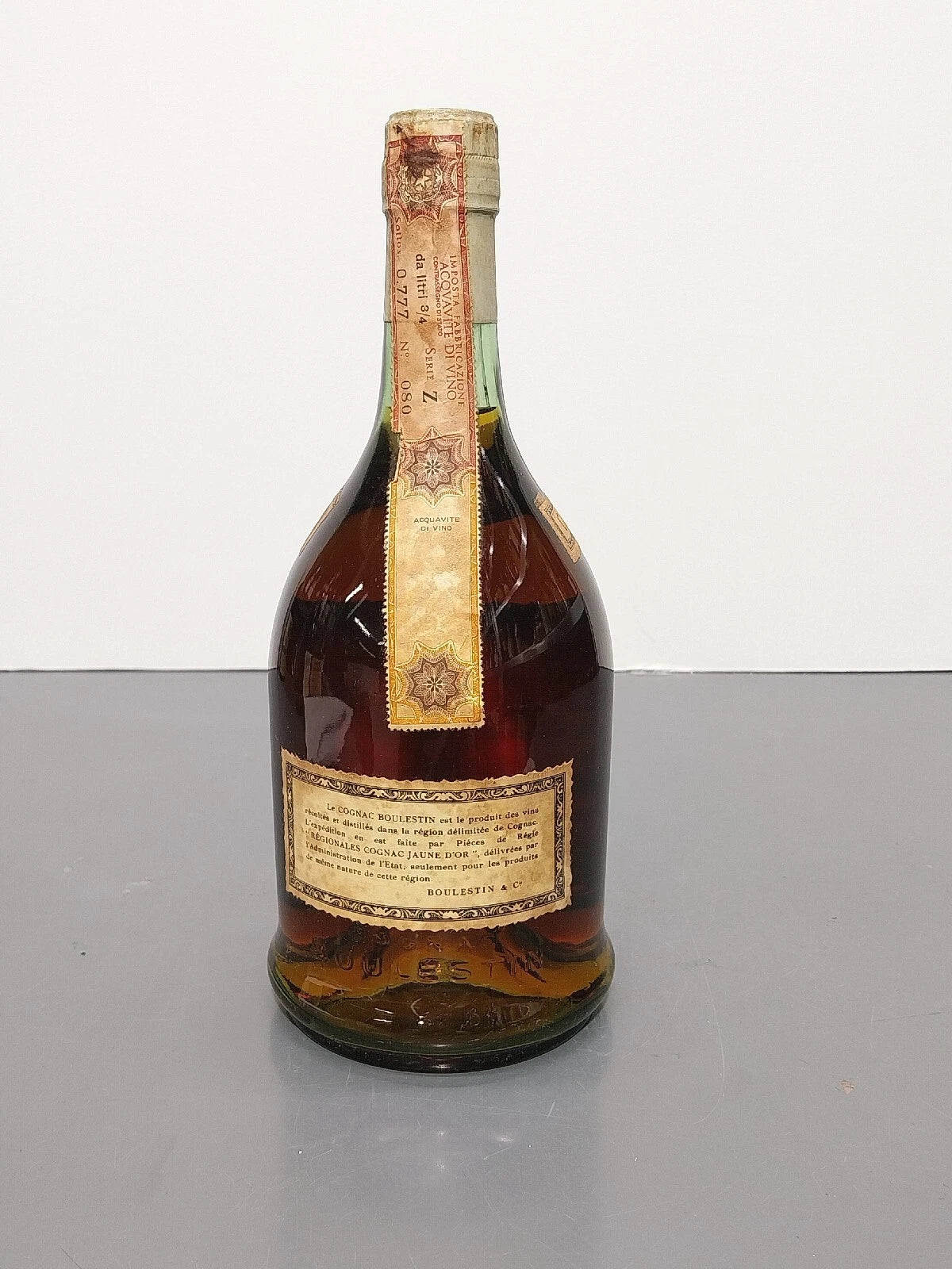 Cognac Boulestin V.S.O.P 1950s bott. 73 cl 40%