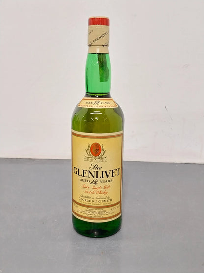 Whisky The Glenlivet 12 years anni 80 bott. 70 cl