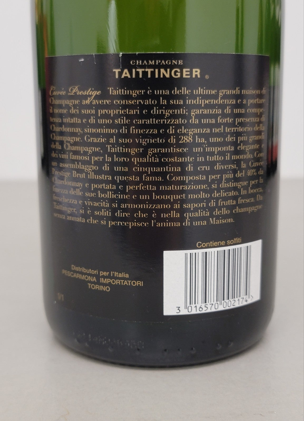 Champagne Taittinger Cuvée Prestige - 75 cl