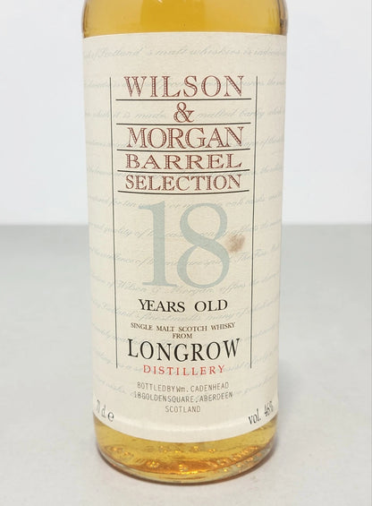 Whisky Longrow 1974 18year Wilson & Morgan imb. 1993 Springbank Barrel