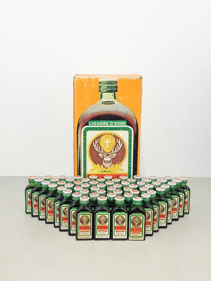 Amaro Jegermeister 1970s 60 bottle Mignon 4 cl 35%