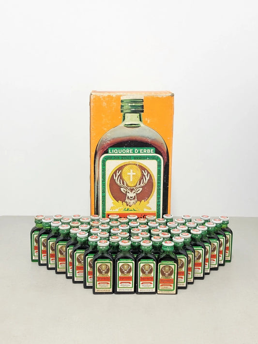 Amaro Jegermeister 1970s 60 bottle Mignon 4 cl 35%