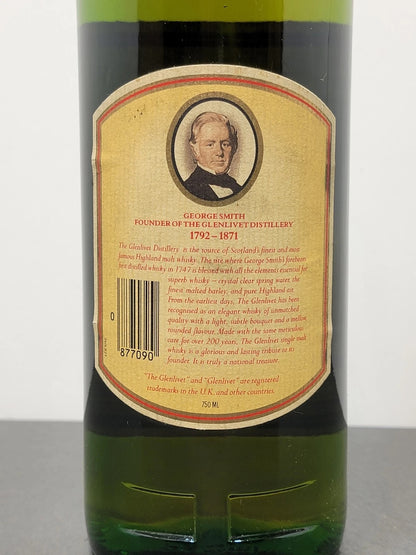 GLENLIVET - The Glenlivet George J.G. Smith 1980s
