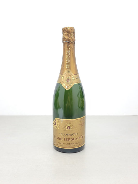 Champagne Hilaire Leroux 1990 1er Cru Millésime Brut - 75 cl