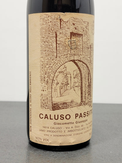 Giacometto Giuseppe Caluso Passito 1985 - 75 cl