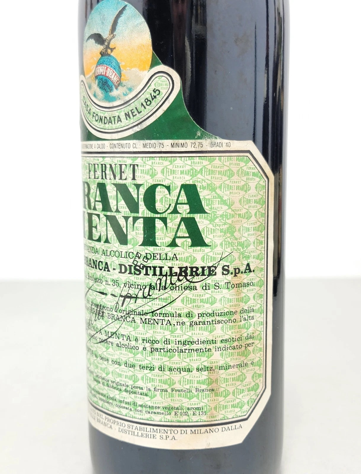 FERNET - Branca Menta 1972