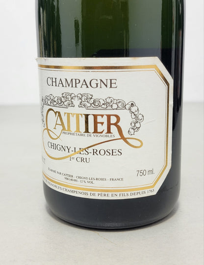 Champagne Cattier 1990s 1er Cru  Chigny Les Roses bott.. 75 cl  12%
