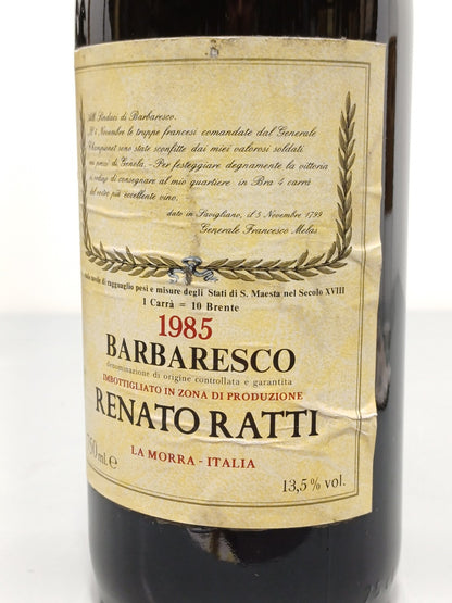 Barbaresco Renato Ratti 1985 - 75 cl