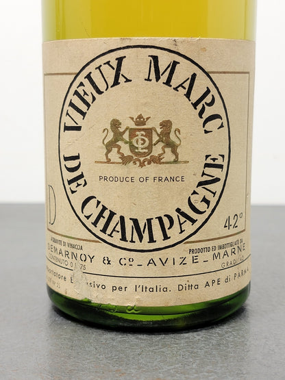 Vieux Marc de Champagne Demarnoy Avize - Anni '60 - 75 cl
