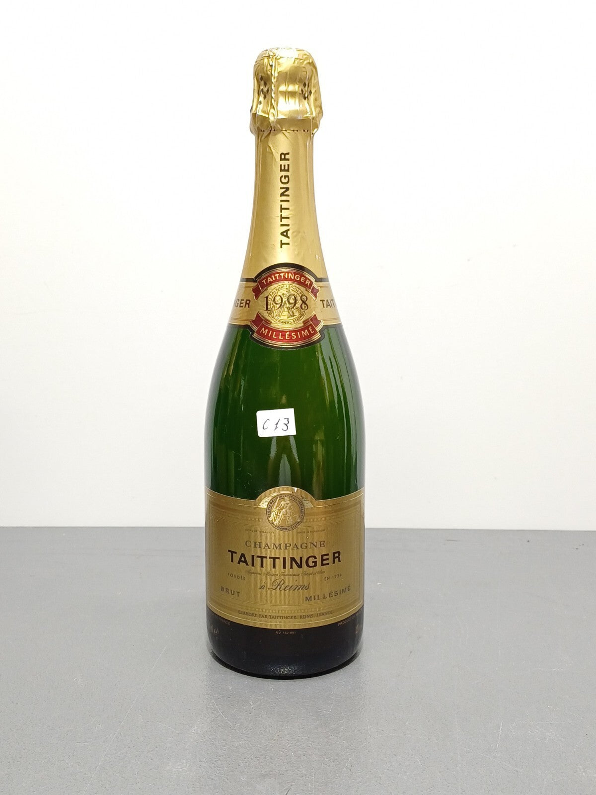 Champagne Taittinger 1998 Millésime Brut - 75 cl