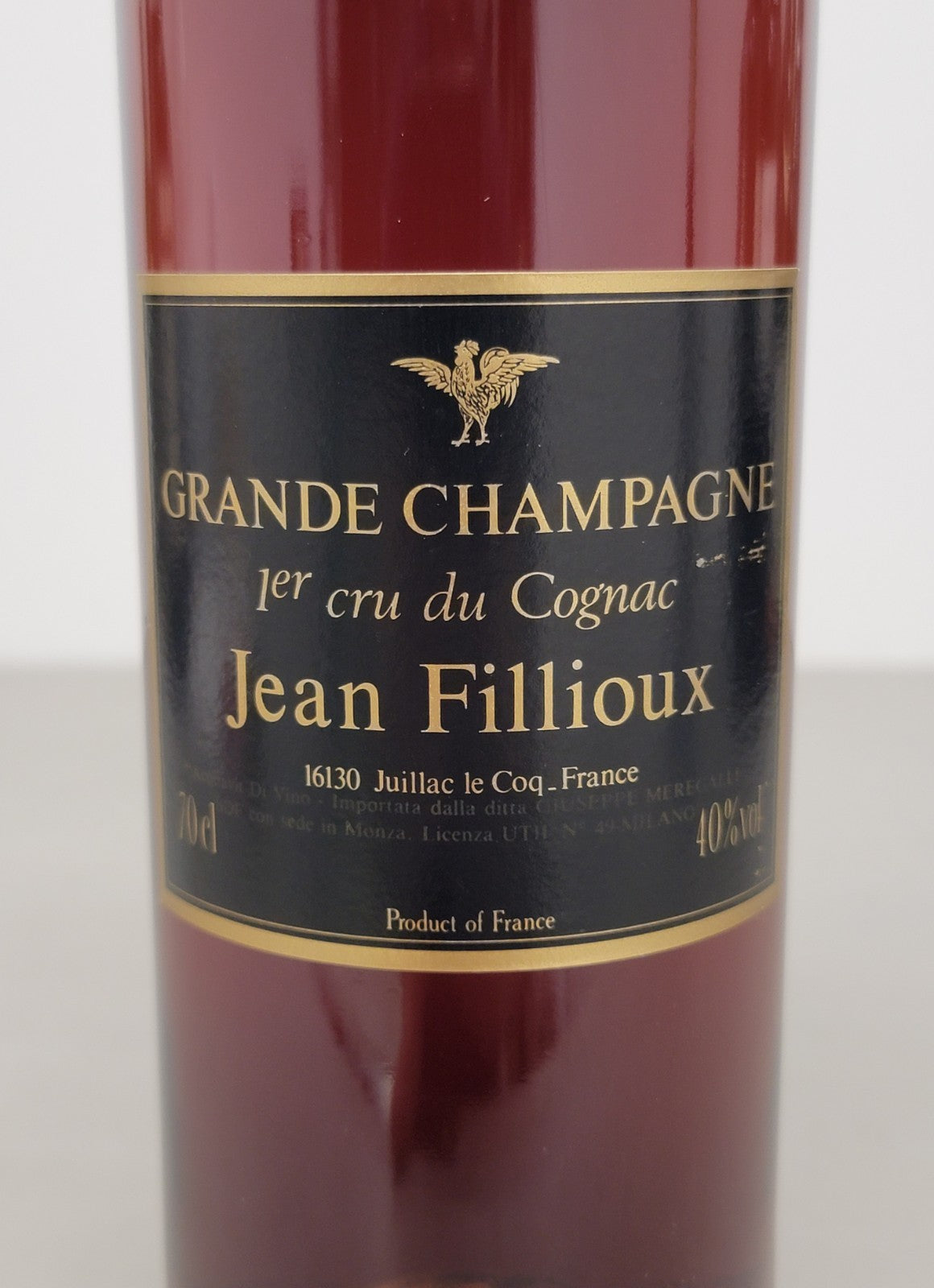 Cognac Jean Fillioux Cep d'Or Grande Champagne 1er Cru - 70 cl