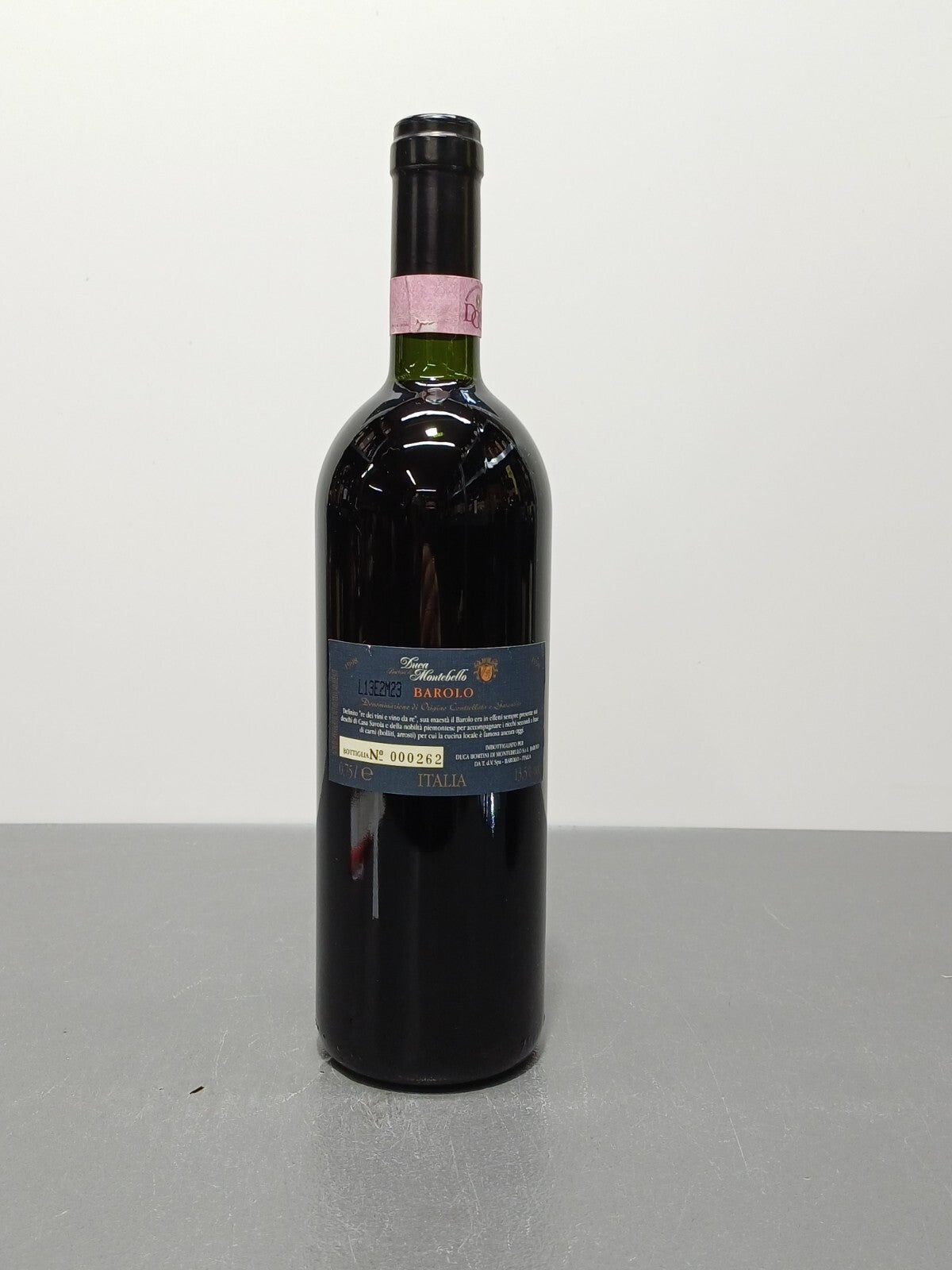 Barolo Duca Bortini di Montebello 1998/1999/2003 - 75 cl