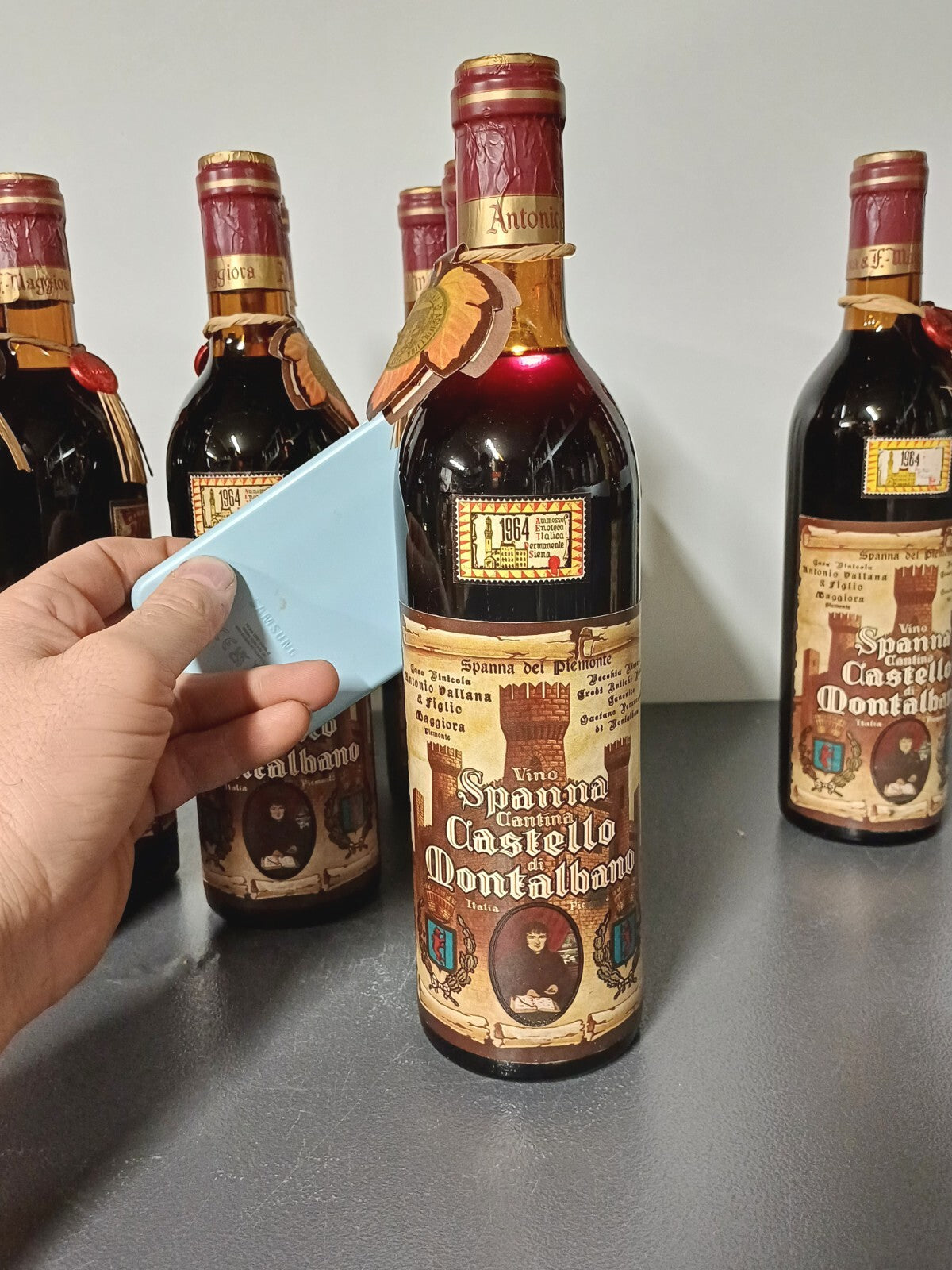 Antonio Vallana & Figlio Spanna Castello di Montalbano 1964 - 72 cl